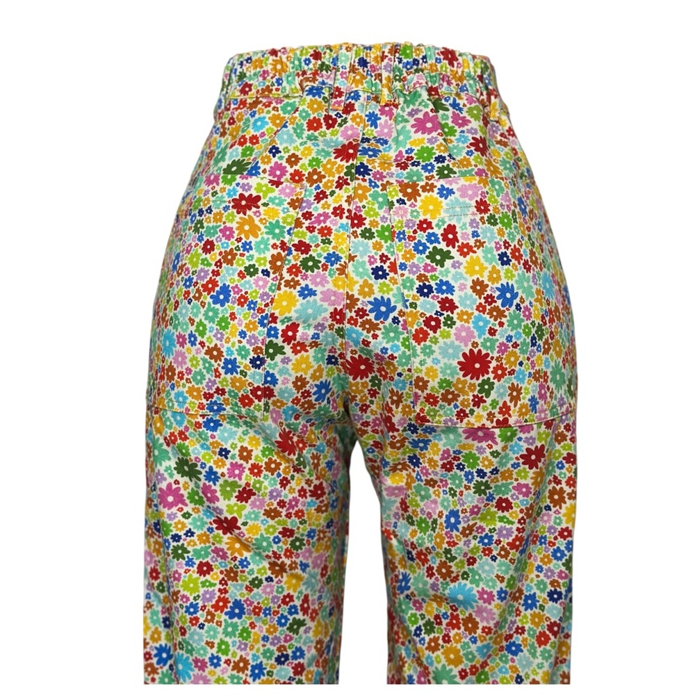 BIG BUD PRESS Work Pants, Blossom Floral Print, XS - Picture 10 of 16